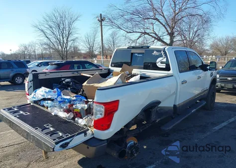 2017 Nissan Titan Xd Platinum Reserve Diesel from USA, damaged, VIN 1N6BA1F43HN553162